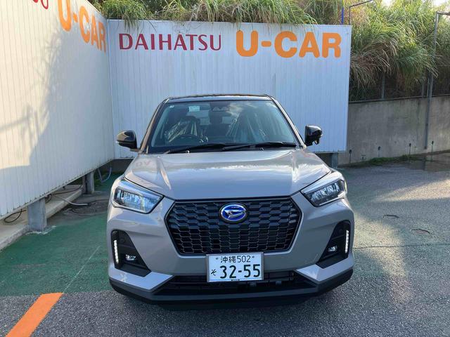 ロッキープレミアムＧ　ＨＥＶオートエアコン　衝突回避支援システム　コーナーセンサー　キーフリーシステム　プッシュボタンスタート　ＬＥＤヘッドランプ（沖縄県）の中古車