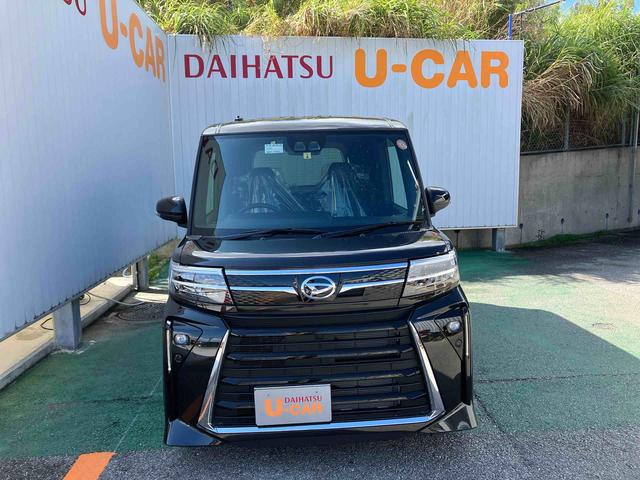 タントカスタムＸオートエアコン　衝突回避支援システム　コーナーセンサー　キーフリーシステム　プッシュボタンスタート　ＬＥＤヘッドランプ　両側パワースライドドア（沖縄県）の中古車