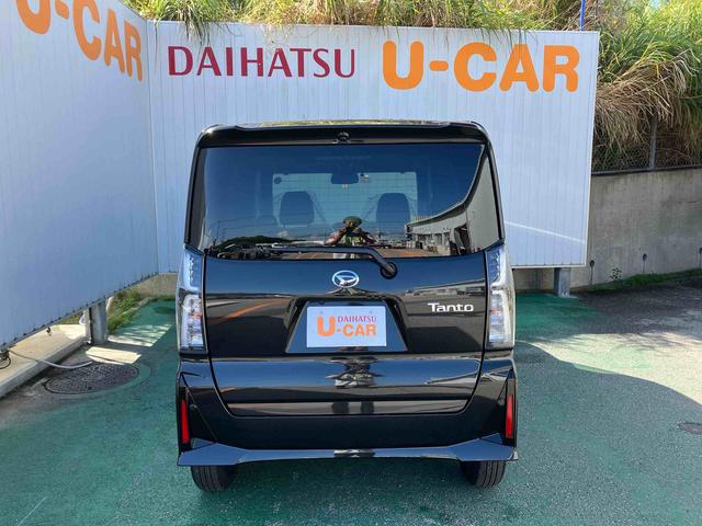タントカスタムＸオートエアコン　衝突回避支援システム　コーナーセンサー　キーフリーシステム　プッシュボタンスタート　ＬＥＤヘッドランプ　両側パワースライドドア（沖縄県）の中古車