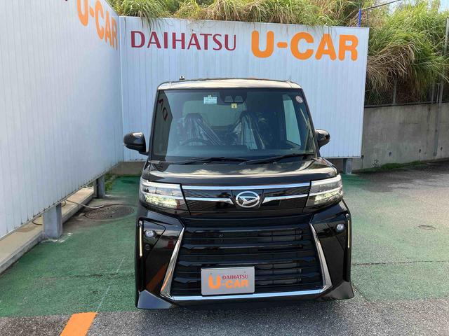 タントカスタムＸオートエアコン　衝突回避支援システム　コーナーセンサー　キーフリーシステム　プッシュボタンスタート　ＬＥＤヘッドランプ　両側パワースライドドア（沖縄県）の中古車