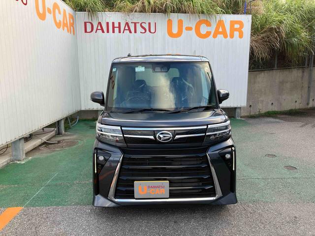 タントカスタムＸオートエアコン　衝突回避支援システム　コーナーセンサー　キーフリーシステム　プッシュボタンスタート　ＬＥＤヘッドランプ　両側パワースライドドア（沖縄県）の中古車