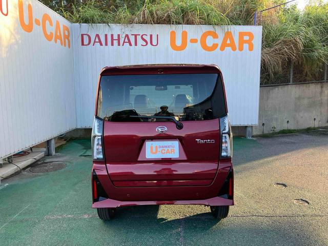 タントカスタムＸオートエアコン　衝突回避支援システム　コーナーセンサー　キーフリーシステム　プッシュボタンスタート　ＬＥＤヘッドランプ　両側パワースライドドア（沖縄県）の中古車