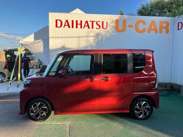 タントカスタムＸオートエアコン　衝突回避支援システム　コーナーセンサー　キーフリーシステム　プッシュボタンスタート　ＬＥＤヘッドランプ　両側パワースライドドア（沖縄県）の中古車