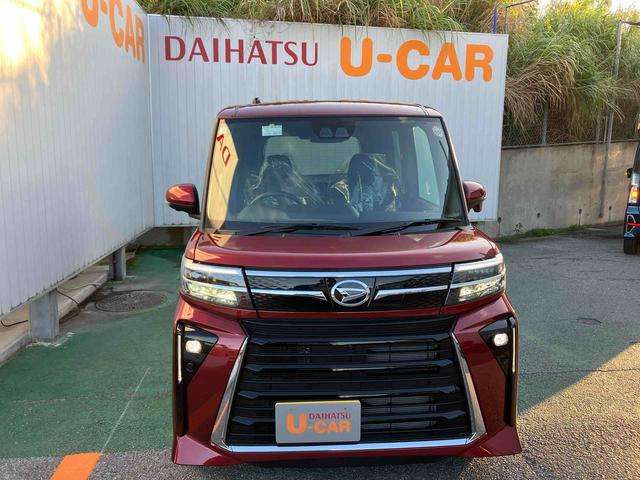 タントカスタムＸオートエアコン　衝突回避支援システム　コーナーセンサー　キーフリーシステム　プッシュボタンスタート　ＬＥＤヘッドランプ　両側パワースライドドア（沖縄県）の中古車