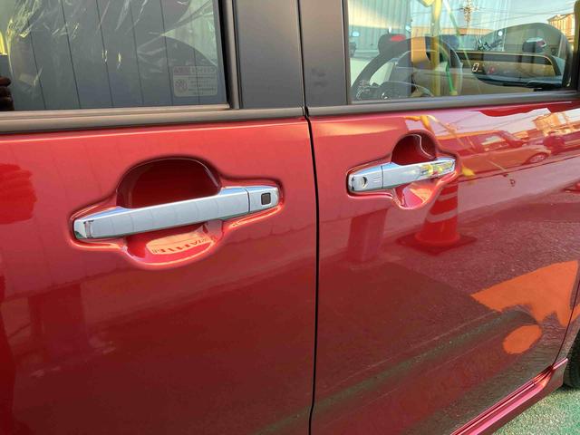 タントカスタムＸオートエアコン　衝突回避支援システム　コーナーセンサー　キーフリーシステム　プッシュボタンスタート　ＬＥＤヘッドランプ　両側パワースライドドア（沖縄県）の中古車