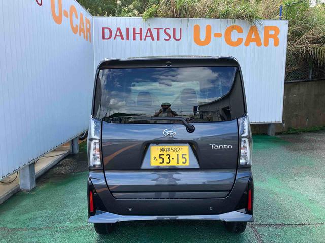 タントカスタムＸオートエアコン　９インチディスプレイオーディオ　衝突回避支援システム　コーナーセンサー　電動パーキングブレーキ　両側パワースライドドア（沖縄県）の中古車