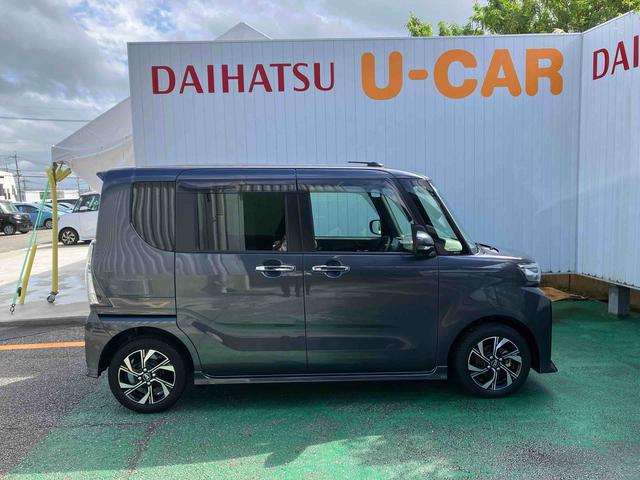 タントカスタムＸオートエアコン　９インチディスプレイオーディオ　衝突回避支援システム　コーナーセンサー　電動パーキングブレーキ　両側パワースライドドア（沖縄県）の中古車