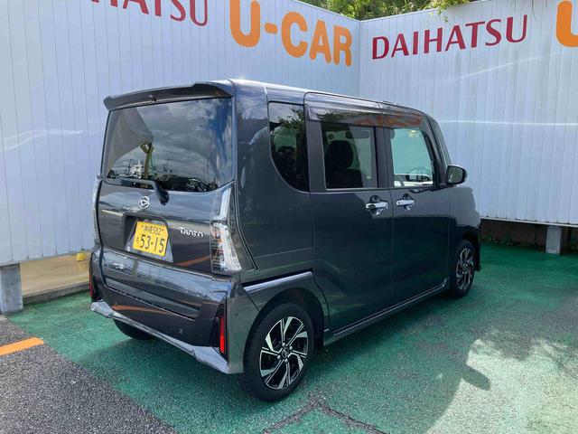 タントカスタムＸオートエアコン　９インチディスプレイオーディオ　衝突回避支援システム　コーナーセンサー　電動パーキングブレーキ　両側パワースライドドア（沖縄県）の中古車