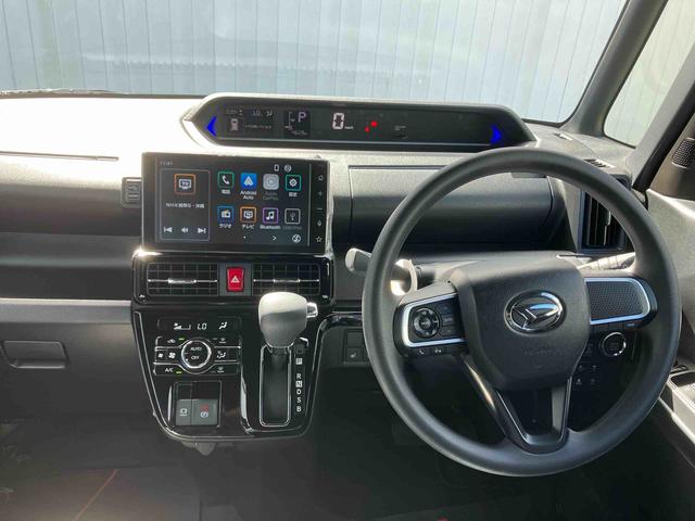 タントカスタムＸオートエアコン　９インチディスプレイオーディオ　衝突回避支援システム　コーナーセンサー　電動パーキングブレーキ　両側パワースライドドア（沖縄県）の中古車