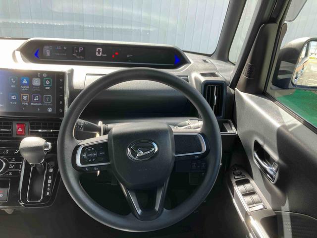 タントカスタムＸオートエアコン　９インチディスプレイオーディオ　衝突回避支援システム　コーナーセンサー　電動パーキングブレーキ　両側パワースライドドア（沖縄県）の中古車