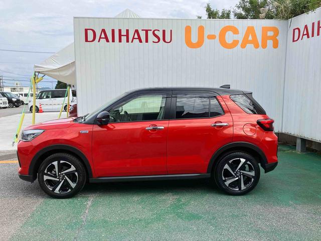 ロッキープレミアムＧ　ＨＥＶオートエアコン　衝突回避支援システム　コーナーセンサー　キーフリーシステム　プッシュボタンスタート　ＬＥＤヘッドランプ（沖縄県）の中古車