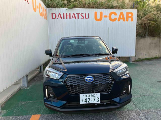 ロッキープレミアムＧ　ＨＥＶオートエアコン　衝突回避支援システム　コーナーセンサー　キーフリーシステム　プッシュボタンスタート　ＬＥＤヘッドランプ（沖縄県）の中古車