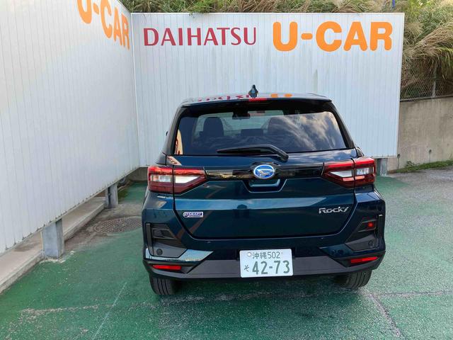 ロッキープレミアムＧ　ＨＥＶオートエアコン　衝突回避支援システム　コーナーセンサー　キーフリーシステム　プッシュボタンスタート　ＬＥＤヘッドランプ（沖縄県）の中古車