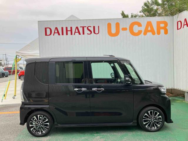 タントカスタムＲＳオートエアコン　９インチディスプレイオーディオ　衝突回避支援システム　コーナーセンサー　電動パーキングブレーキ　パノラマモニター（沖縄県）の中古車