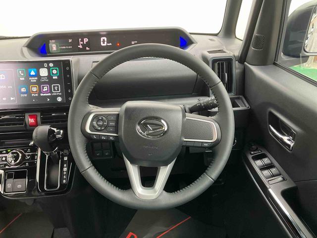 タントカスタムＲＳオートエアコン　９インチディスプレイオーディオ　衝突回避支援システム　コーナーセンサー　電動パーキングブレーキ　パノラマモニター（沖縄県）の中古車