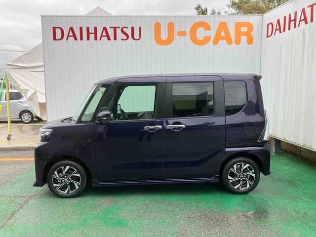 タントカスタムＸオートエアコン　９インチディスプレイオーディオ　衝突回避支援システム　コーナーセンサー　電動パーキングブレーキ　両側パワースライドドア（沖縄県）の中古車