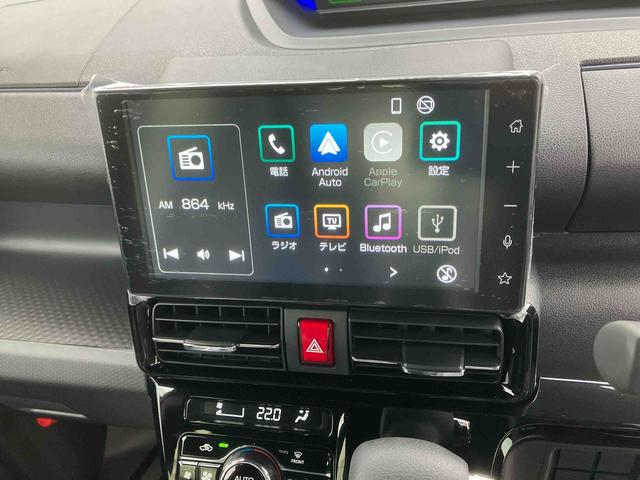 タントカスタムＸオートエアコン　９インチディスプレイオーディオ　衝突回避支援システム　コーナーセンサー　電動パーキングブレーキ　両側パワースライドドア（沖縄県）の中古車