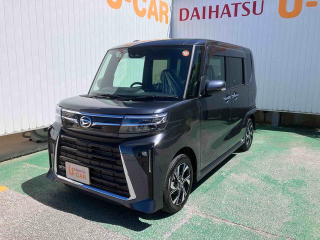 タントカスタムＸリミテッドオートエアコン　９インチディスプレイオーディオ　　　衝突回避支援システム　コーナーセンサー　ＬＥＤヘッドランプ＆フォグランプ　両側パワースライドドア　キーフリーシステム（沖縄県）の中古車