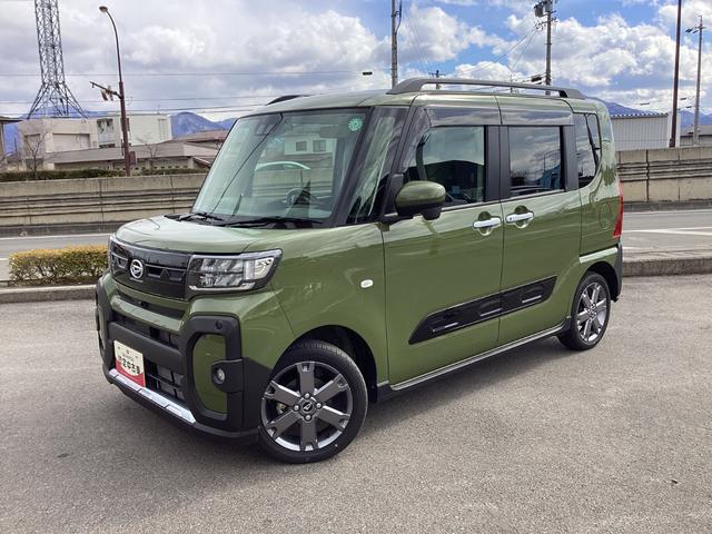 タントファンクロスターボ４ＷＤ　ＣＶＴ　ターボ　純正１０インチナビ　両側電動スライドドア（長野県）の中古車