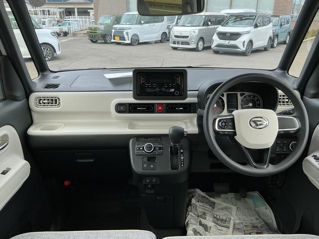 ムーヴキャンバスストライプスＧ４ＷＤ　ＣＶＴ　ＣＤラジオ　両側電動スライドドア　オートライト　ＬＥＤヘッドライト（長野県）の中古車