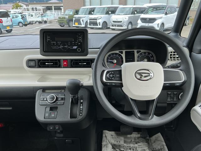 ムーヴキャンバスストライプスＧ４ＷＤ　ＣＶＴ　ＣＤラジオ　両側電動スライドドア　オートライト　ＬＥＤヘッドライト（長野県）の中古車