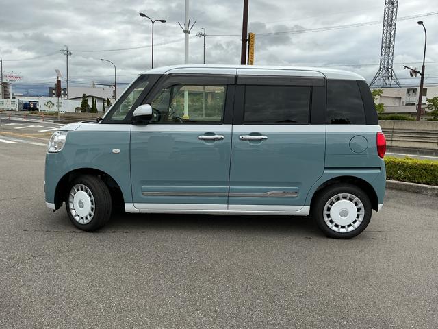 ムーヴキャンバスストライプスＧ４ＷＤ　ＣＶＴ　ＣＤラジオ　両側電動スライドドア　オートライト　ＬＥＤヘッドライト（長野県）の中古車