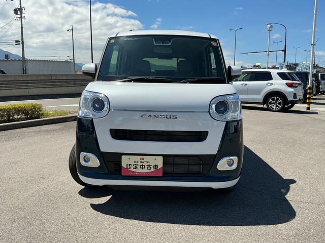 ムーヴキャンバスストライプスＧ４ＷＤ　ＣＶＴ　ＣＤラジオ　両側電動スライドドア　キーフリー　ＬＥＤヘッドライト　スマートアシスト（長野県）の中古車
