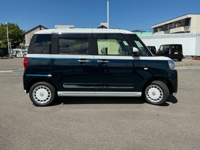 ムーヴキャンバスストライプスＧ４ＷＤ　ＣＶＴ　ＣＤラジオ　両側電動スライドドア　キーフリー　ＬＥＤヘッドライト　スマートアシスト（長野県）の中古車