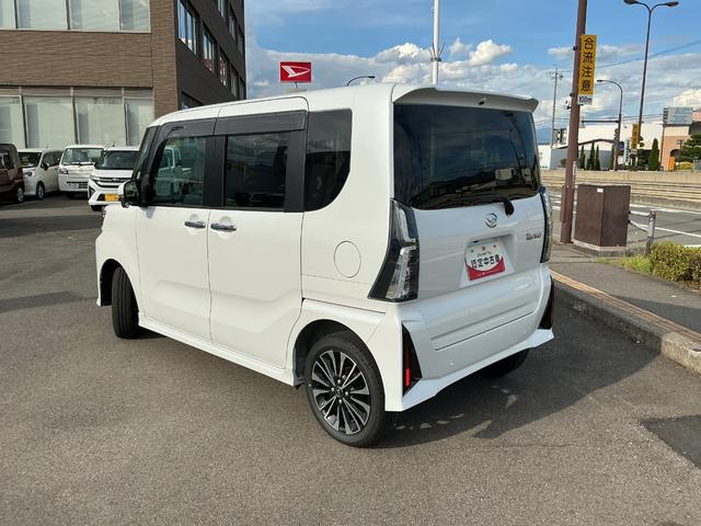 タントカスタムＲＳ４ＷＤ　ＣＶＴ　ターボ　純正１０インチナビ　パノラマモニター　ドライブレコーダー　両側電動スライドドア（長野県）の中古車