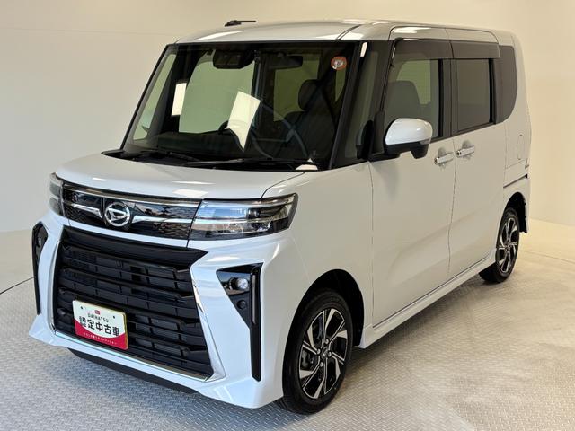 タントカスタムＸディスプレイオーディオ　ドラレコ　オートライト　オートエアコン　両側電動スライドドア　ＬＥＤヘッドランプ　ＬＥＤフォグランプ　ＣＶＴ　４ＷＤ（長野県）の中古車