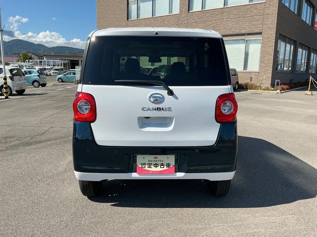 ムーヴキャンバスストライプスＧ４ＷＤ　ＣＶＴ　ＣＤラジオ　キーフリー　両側電動スライドドア　ＬＥＤヘッドライト（長野県）の中古車