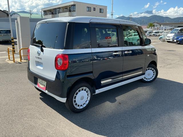 ムーヴキャンバスストライプスＧ４ＷＤ　ＣＶＴ　ＣＤラジオ　キーフリー　両側電動スライドドア　ＬＥＤヘッドライト（長野県）の中古車