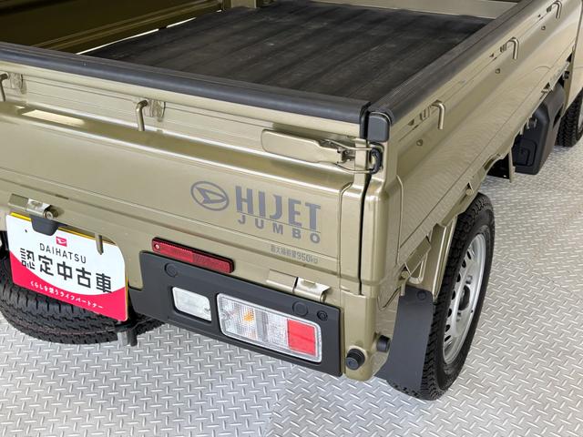 ハイゼットトラックジャンボエクストラＣＤチューナー　マニュアルエアコン　　　ＣＶＴ　荷台作業灯　オートライト　ＬＥＤヘッドランプ　ＬＥＤフォグランプ（長野県）の中古車