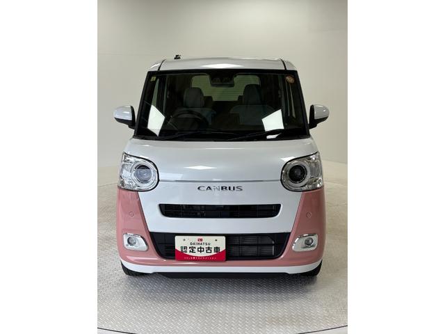 ムーヴキャンバスストライプスGターボCDチューナー シートヒーター CVT 両側電動スライドドア ターボエンジン クルーズコントロール オートライト オートエアコン LEDヘッドランプ LEDフォグランプ(長野県)の中古車