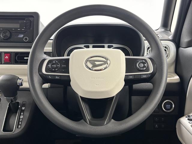 ムーヴキャンバスストライプスGターボCDチューナー シートヒーター CVT 両側電動スライドドア ターボエンジン クルーズコントロール オートライト オートエアコン LEDヘッドランプ LEDフォグランプ(長野県)の中古車