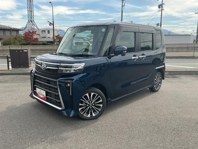 タントカスタムRS4WD CVT ターボ 純正ナビ ドライブレコーダー 両側電動スライドドア(長野県)の中古車