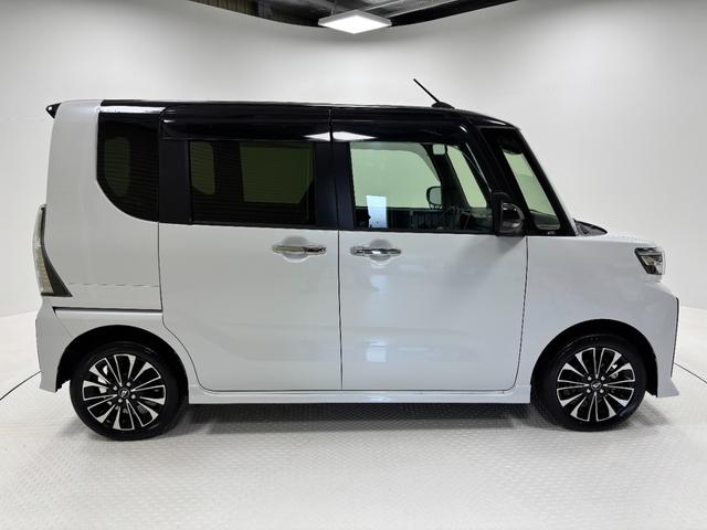 タントカスタムRSターボ 防錆塗装済み オーディオレス 両側電動スライドドア 両側シートヒーター USBソケット ミラクルオープンドア LED オートライト プッシュスタート スマートキー スマートアシスト(長野県)の中古車