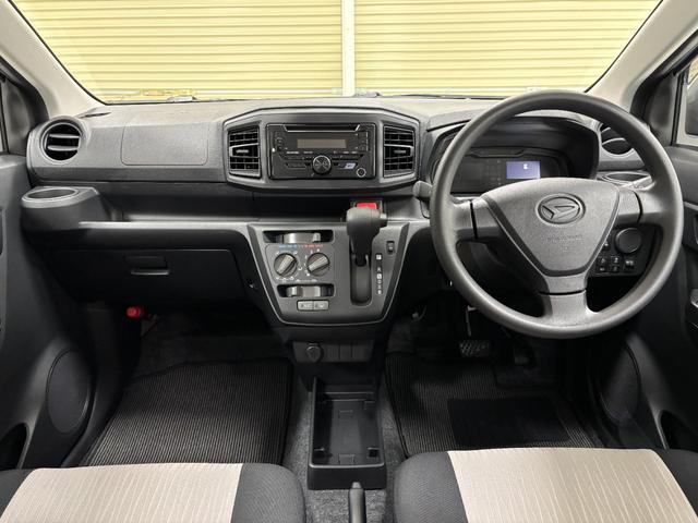 ミライースL SAIII防錆塗装済み CDチューナー マニュアルエアコン キーレスエントリー オートライト 電動格納ミラー 13インチフルホイール パンク応急修理キット コーナーセンサー スマートアシスト(長野県)の中古車