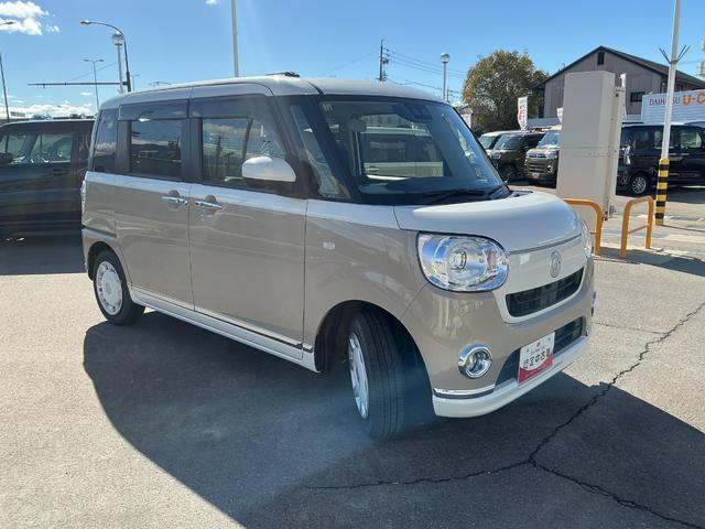 ムーヴキャンバスＧメイクアップリミテッド　ＳＡIII４ＷＤ　ＣＶＴ　ＣＤラジオ　両側電動スライドドア　キーフリー　ＬＥＤヘッドライト（長野県）の中古車