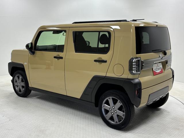 タフトＧターボ　ダーククロムベンチャーターボ　追従機能　オーディオレス　ＨＤＭＩソケット　スカイフィールトップ　両側シートヒーター　電動パーキングブレーキ　ＬＥＤ　オートライト機能　１５インチアルミホイール　キーフリー　スマアシ（長野県）の中古車