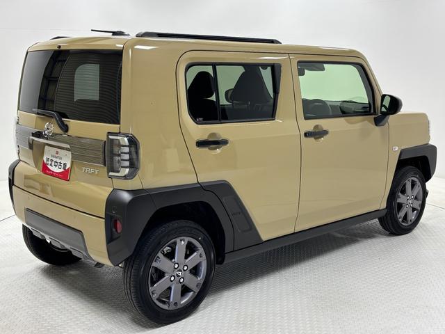 タフトＧターボ　ダーククロムベンチャーターボ　追従機能　オーディオレス　ＨＤＭＩソケット　スカイフィールトップ　両側シートヒーター　電動パーキングブレーキ　ＬＥＤ　オートライト機能　１５インチアルミホイール　キーフリー　スマアシ（長野県）の中古車