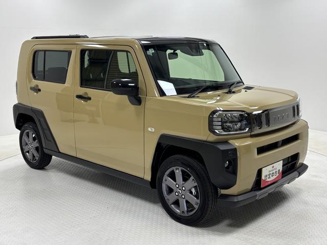 タフトＧターボ　ダーククロムベンチャーターボ　追従機能　オーディオレス　ＨＤＭＩソケット　スカイフィールトップ　両側シートヒーター　電動パーキングブレーキ　ＬＥＤ　オートライト機能　１５インチアルミホイール　キーフリー　スマアシ（長野県）の中古車