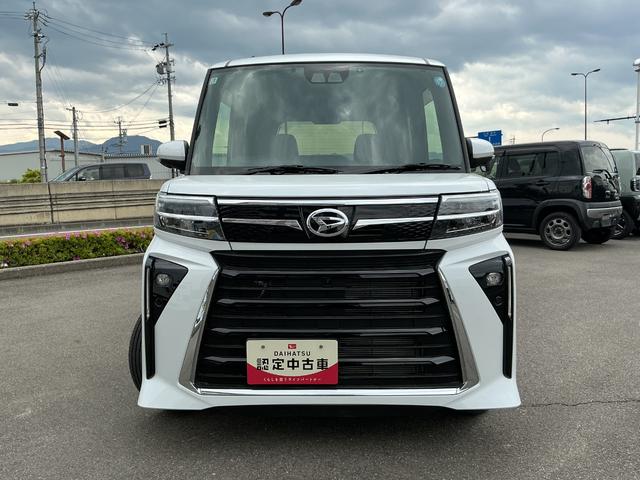 タントカスタムＲＳ４ＷＤ　ＣＶＴ　ターボ　純正ナビ　ドライブレコーダー　パノラマモニター　両側電動スライドドア（長野県）の中古車