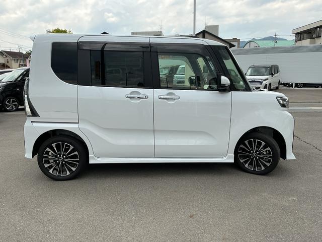 タントカスタムＲＳ４ＷＤ　ＣＶＴ　ターボ　純正ナビ　ドライブレコーダー　パノラマモニター　両側電動スライドドア（長野県）の中古車