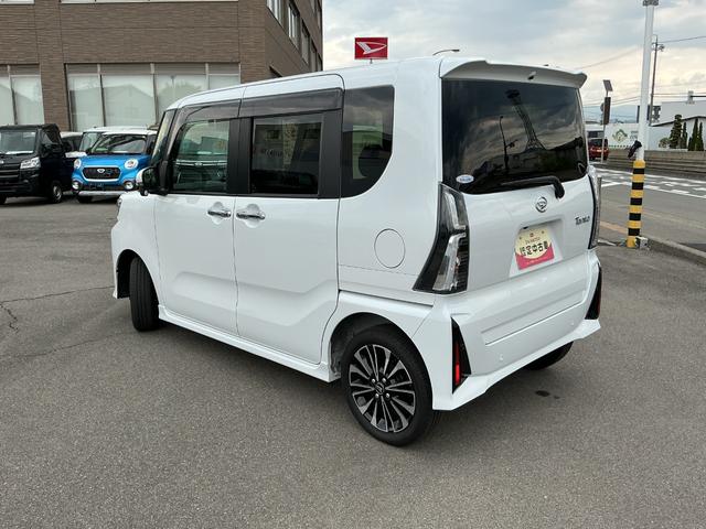 タントカスタムＲＳ４ＷＤ　ＣＶＴ　ターボ　純正ナビ　ドライブレコーダー　パノラマモニター　両側電動スライドドア（長野県）の中古車