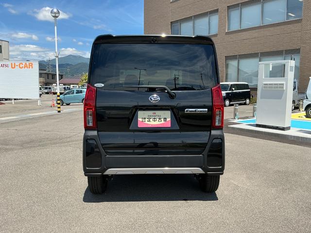 タントファンクロスターボ eco IDLE非装着車4WD CVT 純正ナビ バックモニター 両側電動スライドドア キーフリー LEDヘッドライト(長野県)の中古車