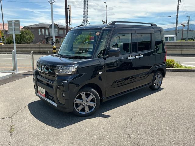 タントファンクロスターボ eco IDLE非装着車4WD CVT 純正ナビ バックモニター 両側電動スライドドア キーフリー LEDヘッドライト(長野県)の中古車