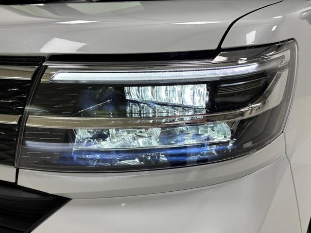 タントカスタムＸドラレコ　純正ナビ　パノラマモニター　Ｂｌｕｅｔｏｏｔｈ　フルセグ　ハンズフリー　ＨＤＭＩ、ＵＳＢソケット　両側電動スライドドア　ミラクルオープンドア　両側シートヒーター　テーブル　ＬＥＤ　スマアシ（長野県）の中古車