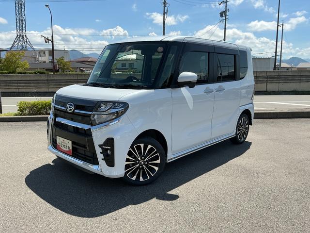 タントカスタムRS4WD CVT ターボ 純正ナビ バックモニター アダプティブクルーズコントロール ETC シートヒーター(長野県)の中古車