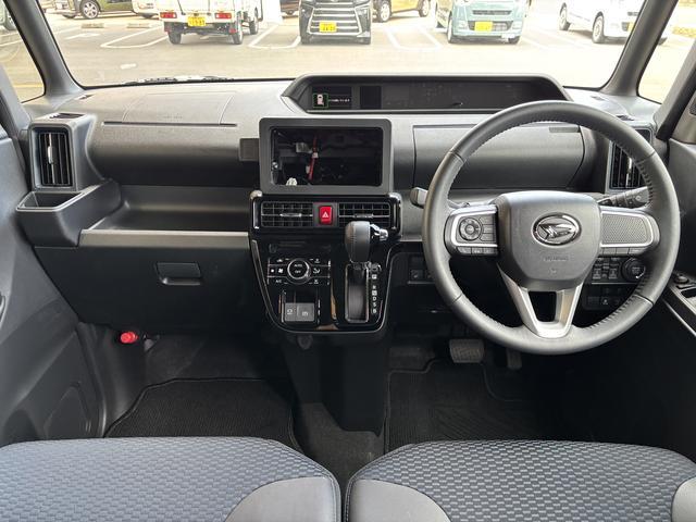 タントカスタムRSターボ オーディオレス USBソケット 両側電動スライドドア ミラクルオープンドア 格納式テーブル 電動格納ミラー LED オートライト プッシュスタート 電動パーキングブレーキ キーフリー スマアシ(長野県)の中古車